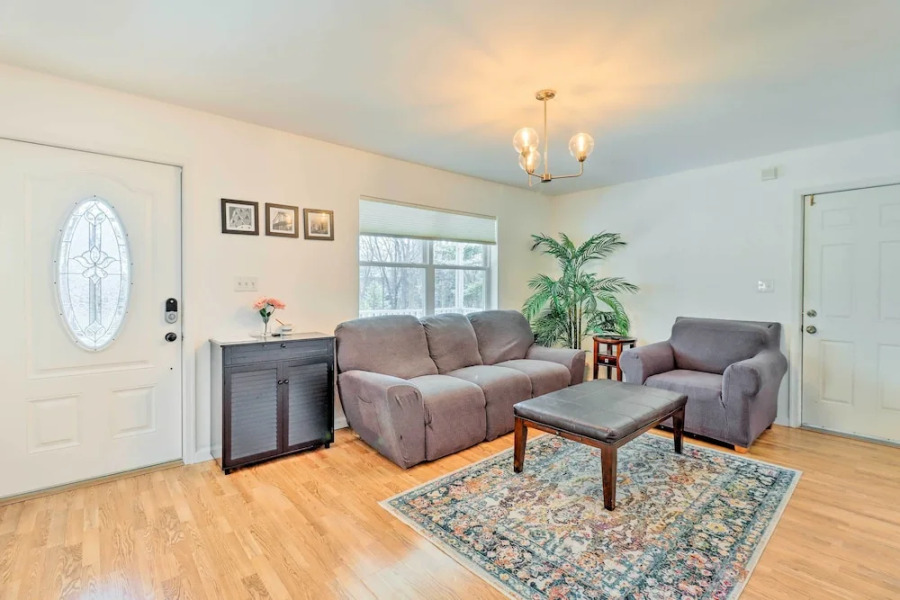 Spacious East Stroudsburg House: Game Room & Yard!