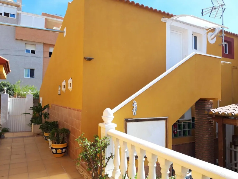 Studio in Aguadulce, With Wonderful sea View, Shared Pool and Enclosed Garden Near the Beach