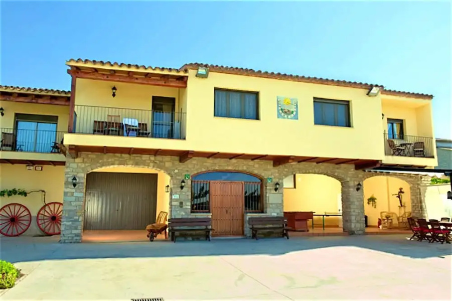 Villa With 7 Bedrooms in Tornabous, With Wonderful Mountain View, Priv