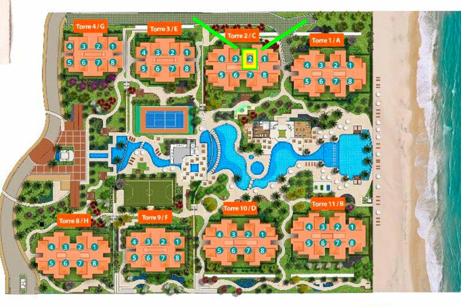 Wai Wai #202C - Apart em Cumbuco por Carpediem