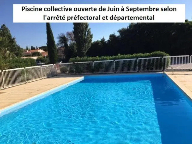 Calme pour cet appartement 4 personnes - résidence Piscine - parking privé - 4HAMCL2A