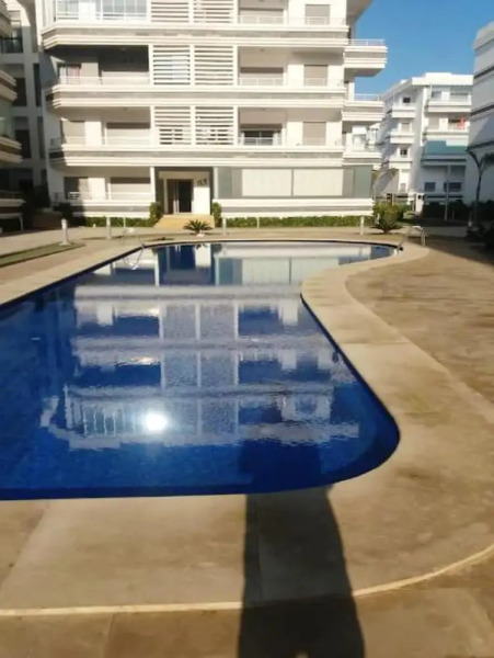 Apartment With one Bedroom in El Mansouria, With Wonderful City View, Shared Pool, Enclosed Garden