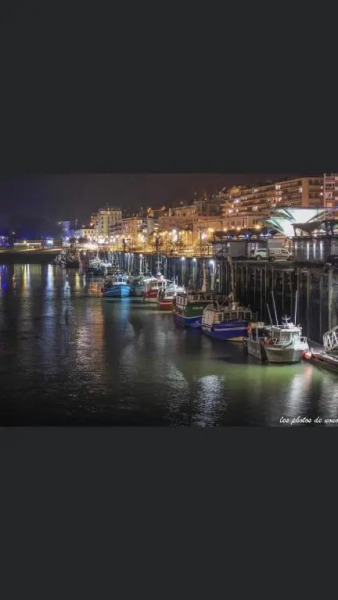 « L’escale du port » 400m de la plage, 50m du centre ville