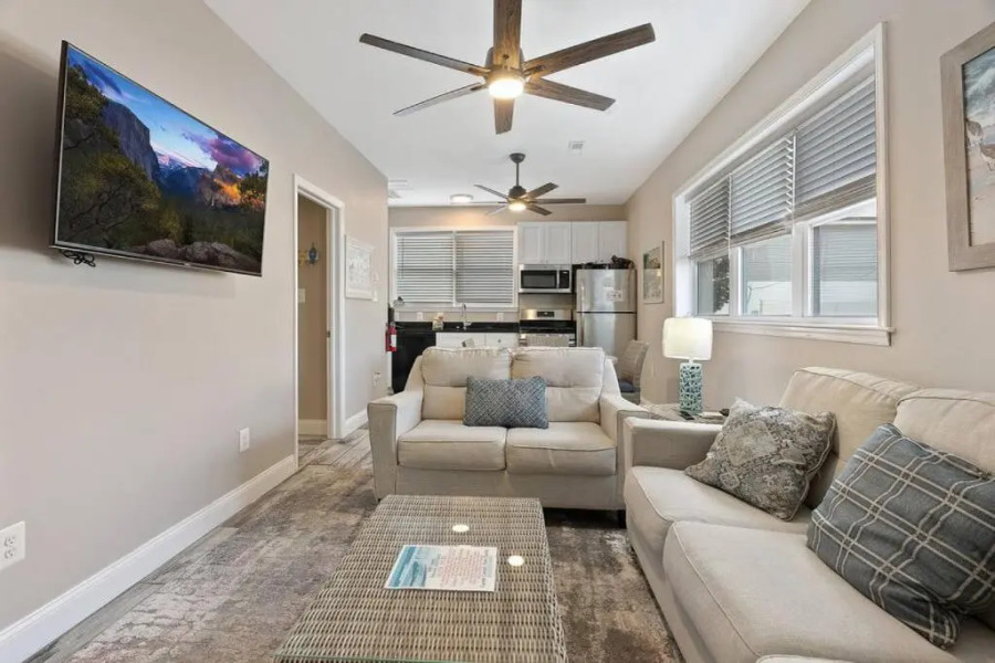 Unit C back lower unit Surfers Hideway Parking Near Lighthouse