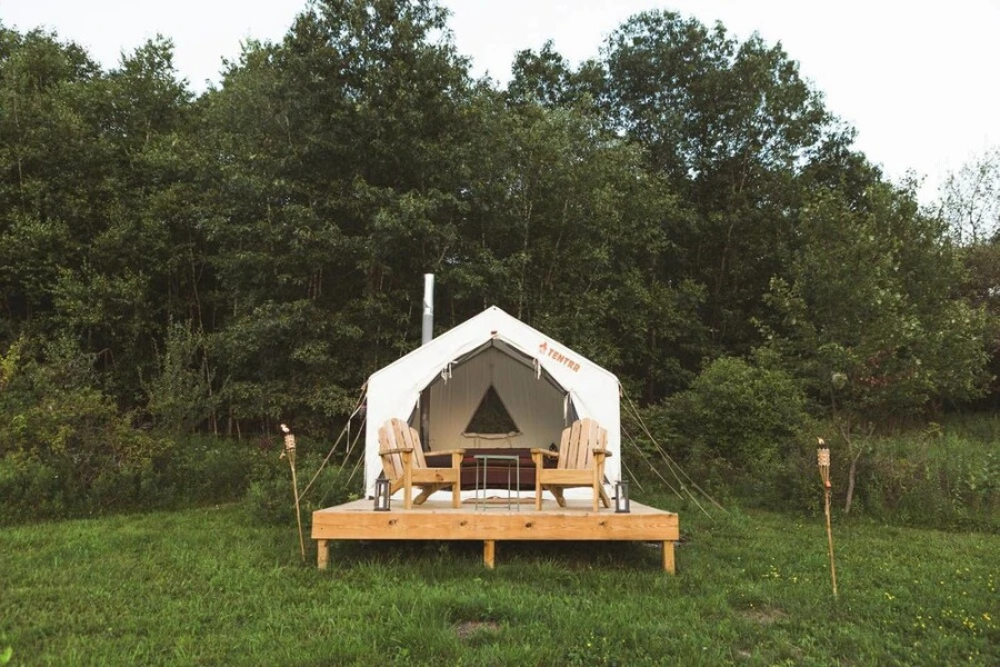 Tentrr - Fat Apple Farm