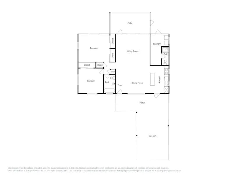 Lush Oasis Home - 2 Br home by RedAwning