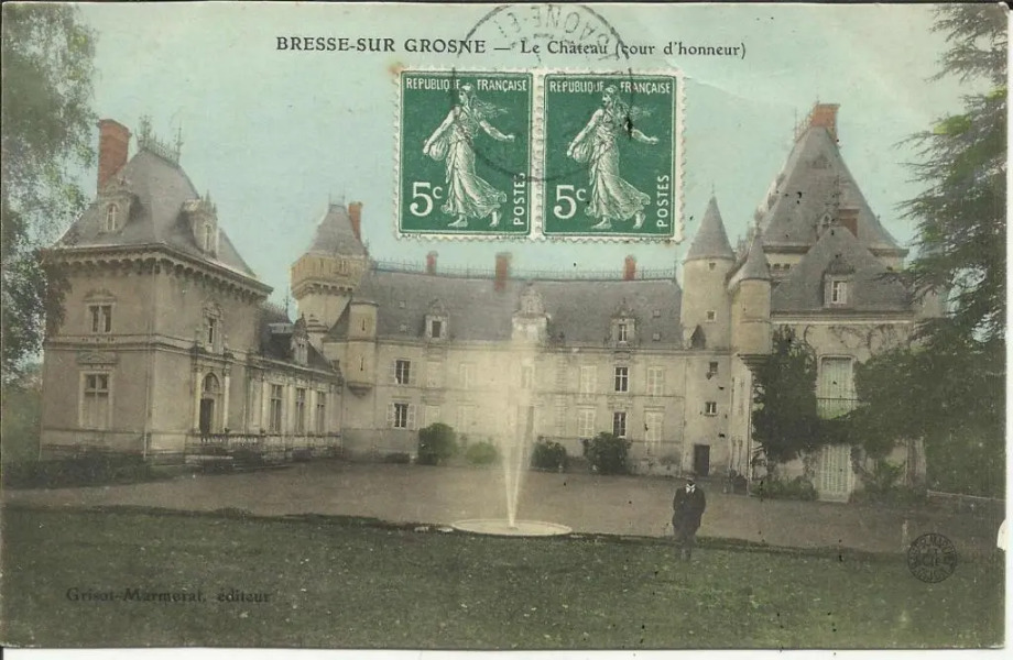 chateau de bresse sur Grosne