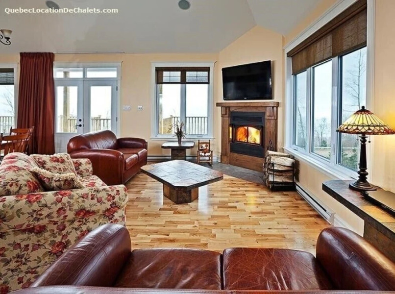 Chalet L'officier-1 et 2, spa et vue sur le Fleuve