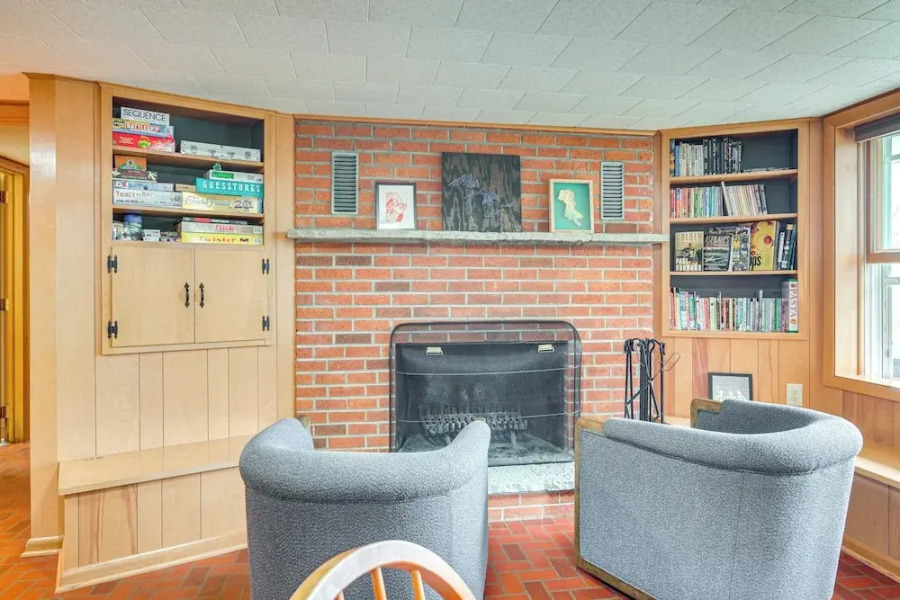 Lakefront Home w/ Fire Pit in Eagle River