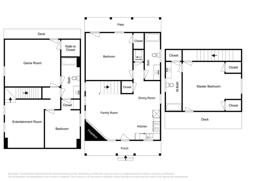 Upper Middle Creek Cabin Unit #28 3 Bedrooms 3 Bathrooms Cabin