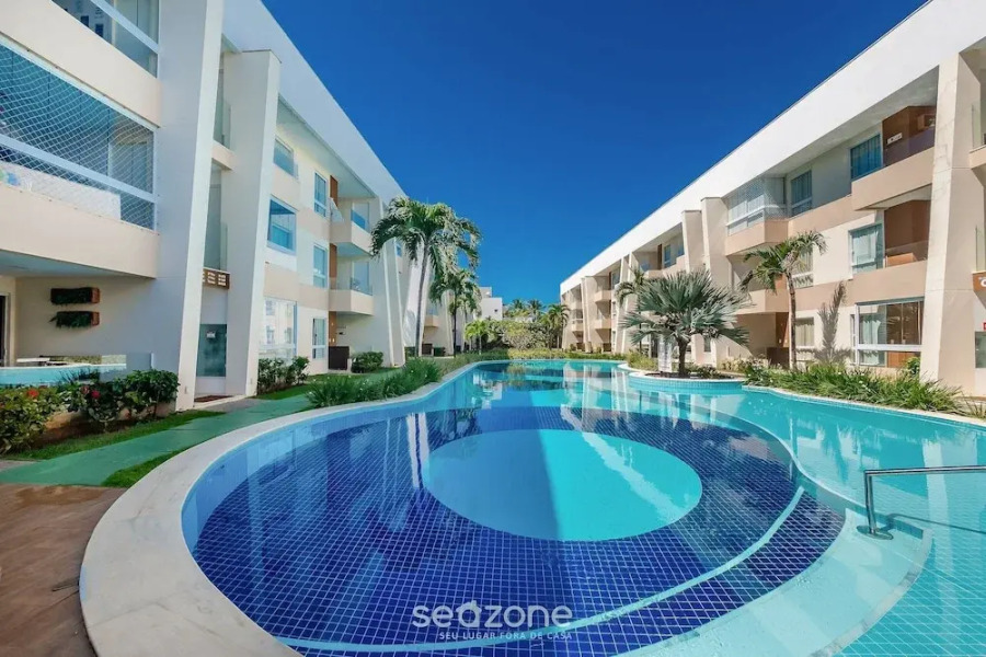 Porto Smeralda Guarajuba Apt w/ Balcony - Psmc003