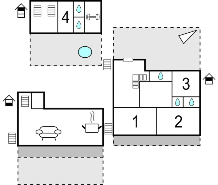 Beautiful Home in Podaca With Wifi and 4 Bedrooms