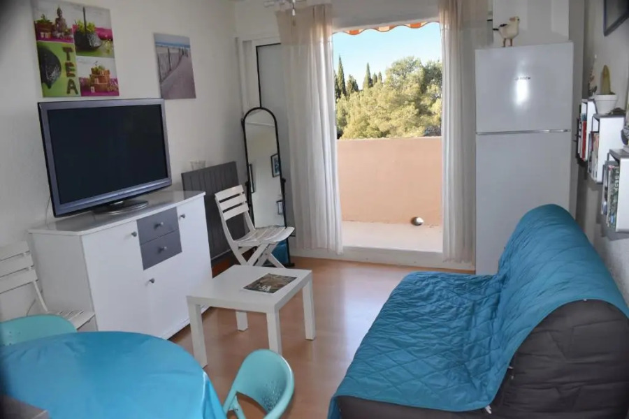 Une mouette au village de la Mer avec piscine pour 4 personne