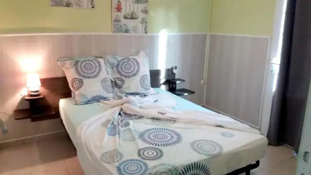 House With 2 Bedrooms in Rivière-salée, With Wonderful Mountain View, Enclosed Garden and Wifi - 8 km From the Beach