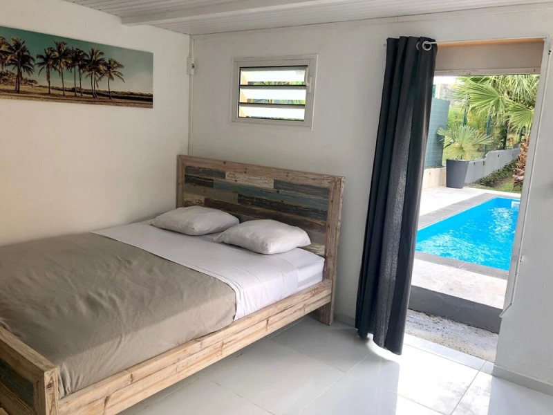 Apartment With 2 Bedrooms in Gourbeyre, With Wonderful Mountain View, Private Pool, Enclosed Garden