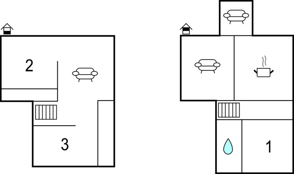 Amazing Home in Ed With 3 Bedrooms