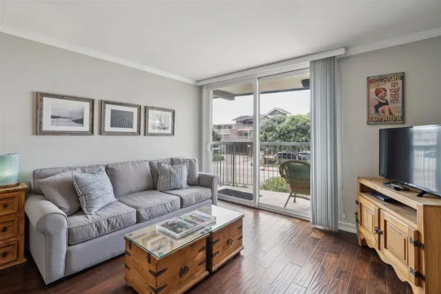 Beach Condo W/private Ocean View Balcony #237 1 Bedroom Condo by Sunset Shores Condominiums