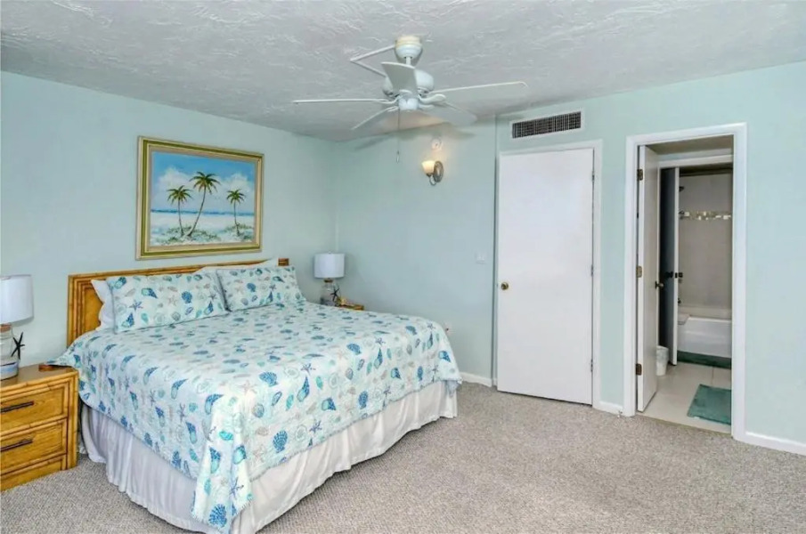 LaPlaya 201C Breathtaking Gulf panorama from this corner end unit with a private stairway to the beach