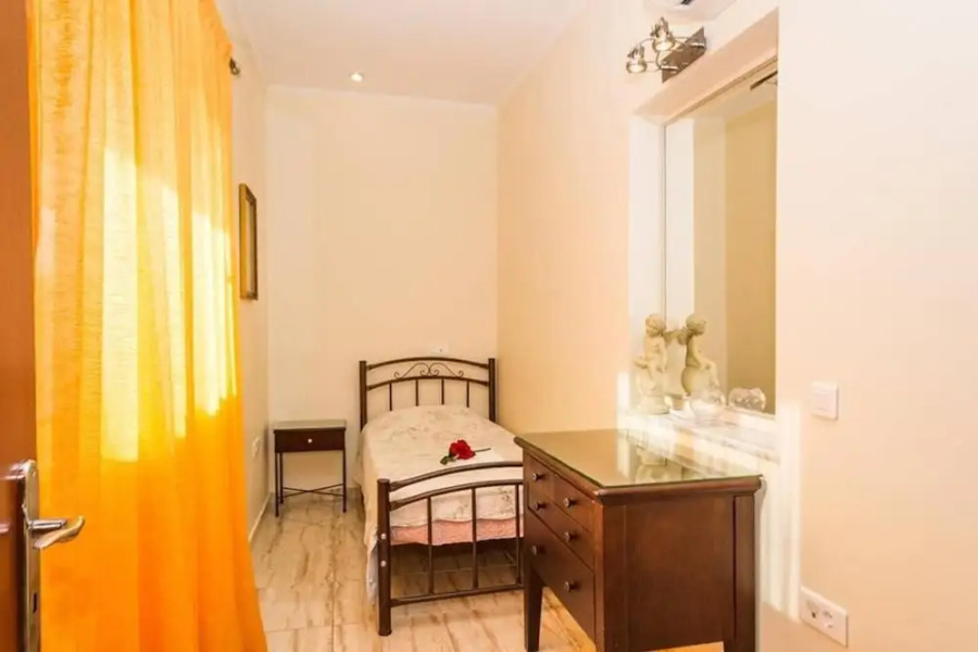 Amazing Sunset in a Garden