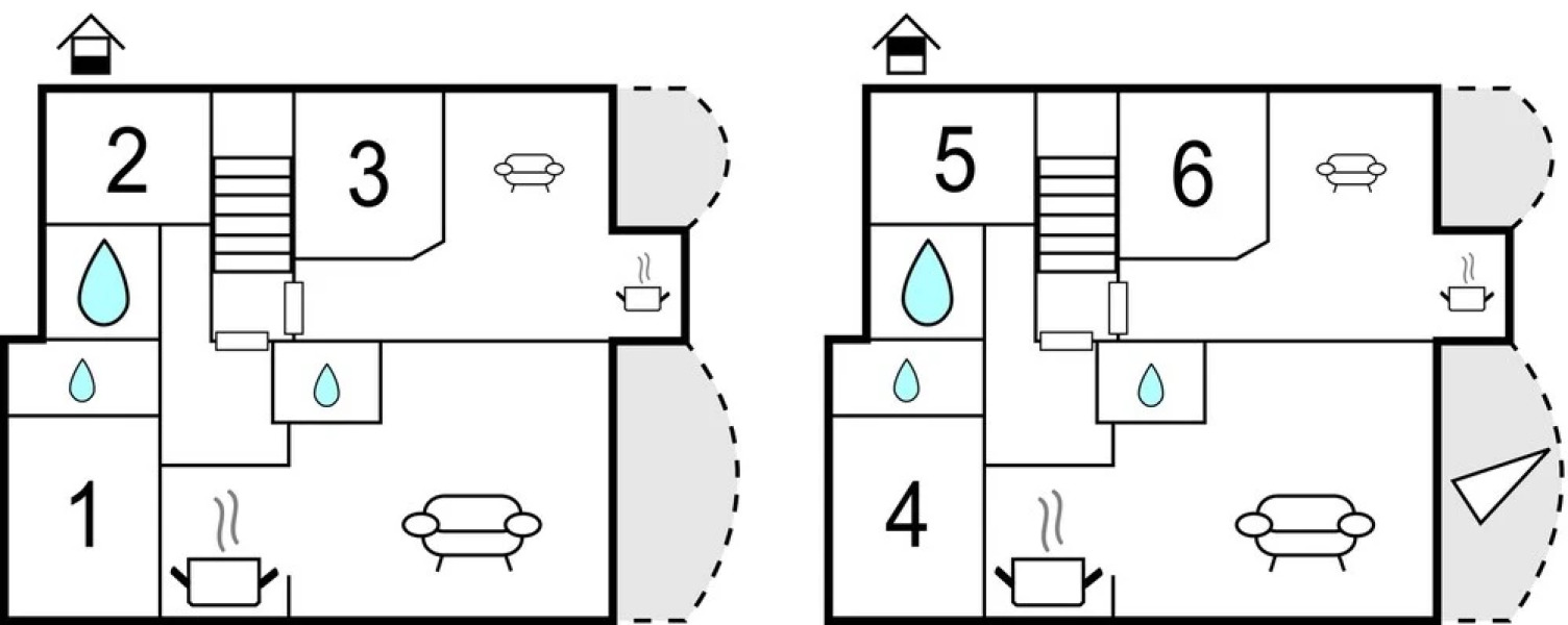 Amazing Home in Zdrelac With Wifi and 6 Bedrooms