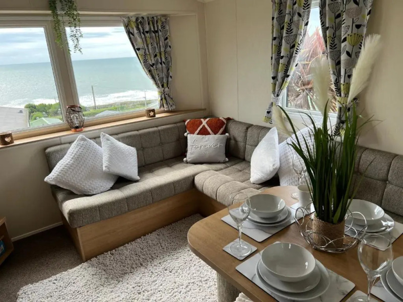 Barmouth Pet-friendly 2-bed Caravan With Sea View