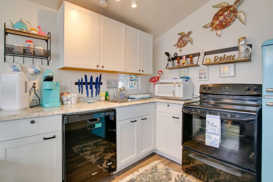 Furnished Deck: Waterfront Port Isabel Cottage!