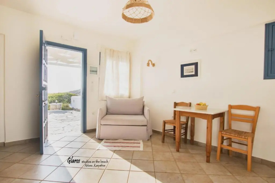 Glaros luxury studio on the Beach