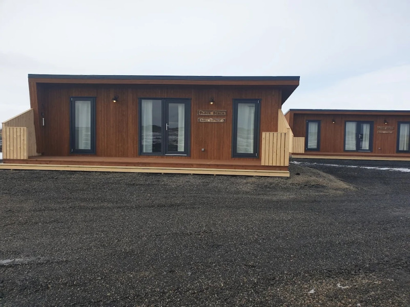 Black beach cottage