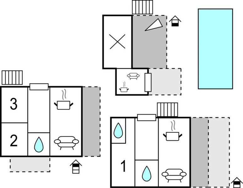 Stunning Home in Srinjine With 3 Bedrooms, Wifi and Outdoor Swimming Pool