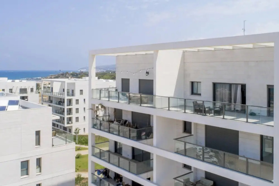 Chic Sea View Balcony Escape by Sea N' Rent