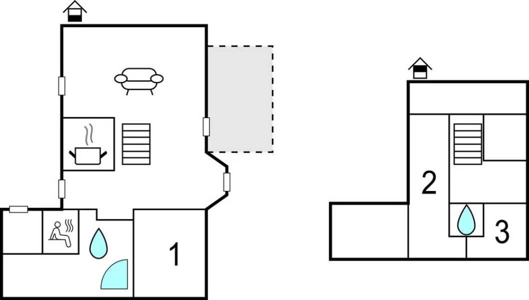 Nice Home in Rechlin With 3 Bedrooms, Sauna and Wifi