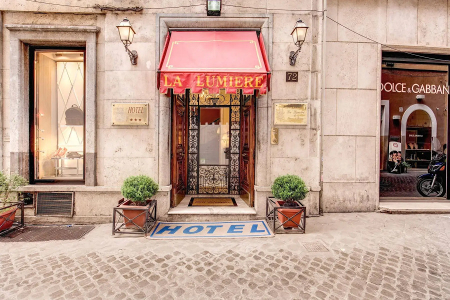 Hotel La Lumiere di Piazza di Spagna
