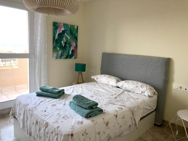 2 bedrooms appartement at El Ejido 500 m away from the beach with sea view shared pool and furnished terrace