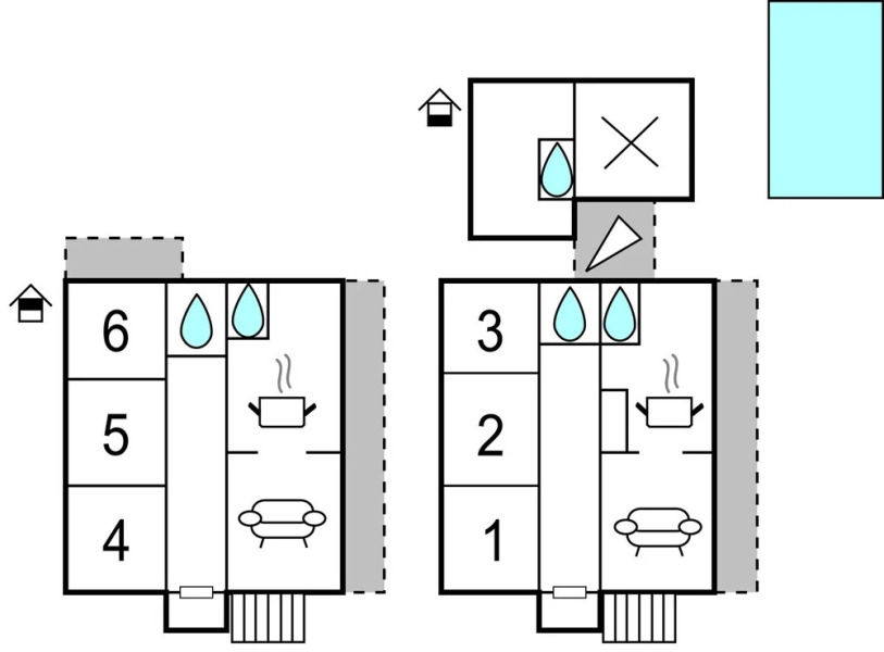 Nice Home in Nedescina With Wifi and 6 Bedrooms
