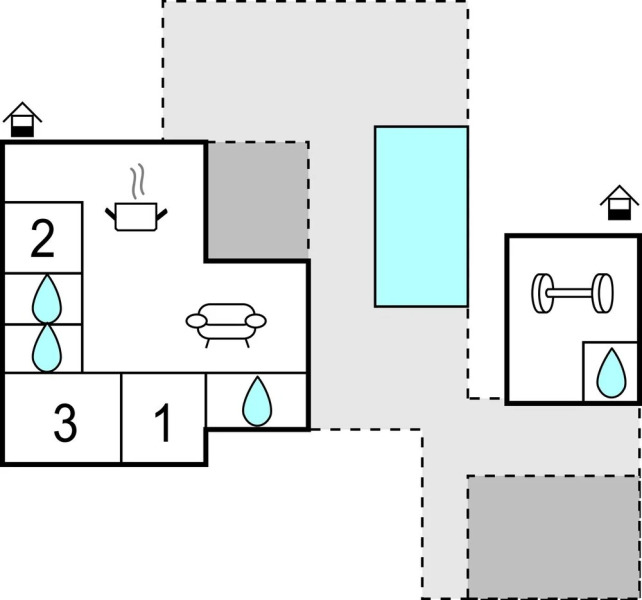 Stunning Home in Blato With Jacuzzi, 3 Bedrooms and Private Swimming Pool