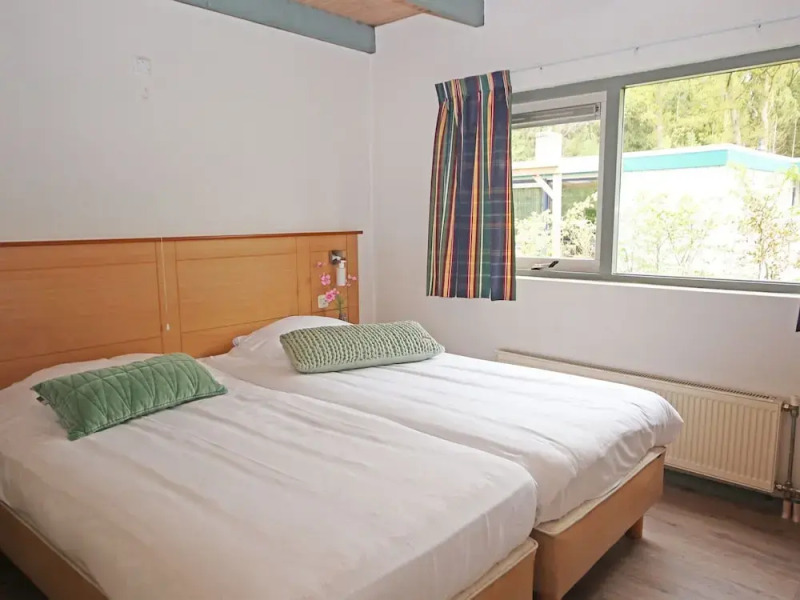 Detached Bungalow With Fireplace, in Appelscha