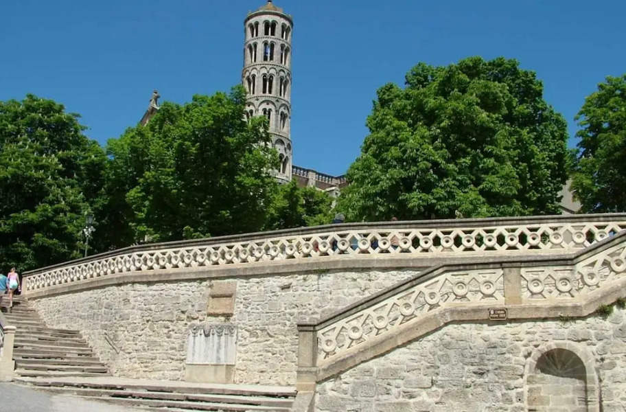 Apartment With one Bedroom in Uzès, With Pool Access, Enclosed Garden