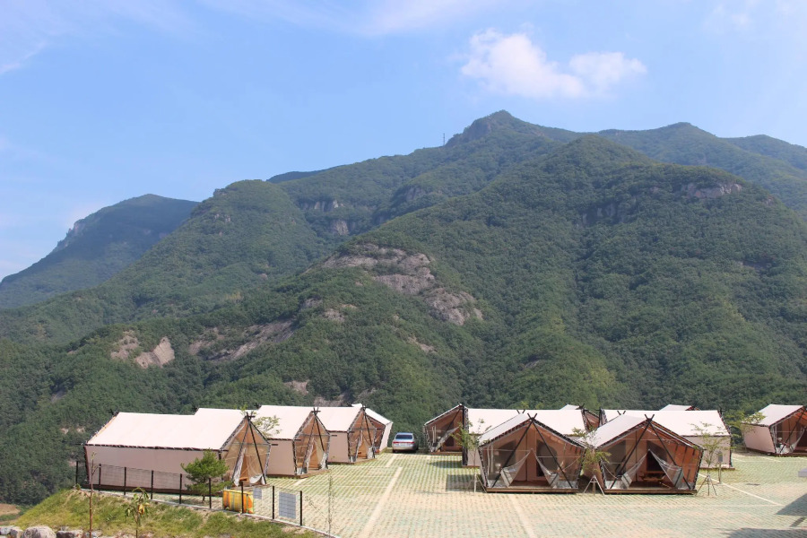 Muju ppalgang chima resort glamping