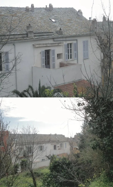 Apartment With 3 Bedrooms in Bastia, With Wonderful Mountain View, Fur