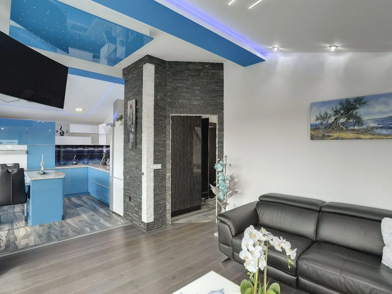 Modern Villa With Private Pool Consisting of 2 Apartments Near the Beach