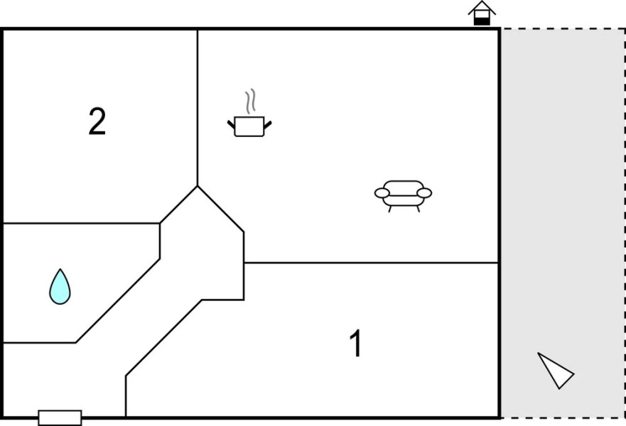 Amazing Apartment in Bockhorn With Wifi and 2 Bedrooms