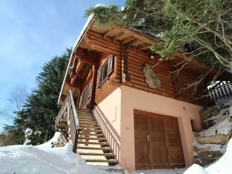 Chalet individuel en Rondins Vologne 3 chambres
