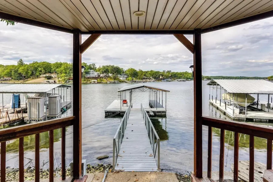 Lakefront Home w/ Private Dock in Sunrise Beach!