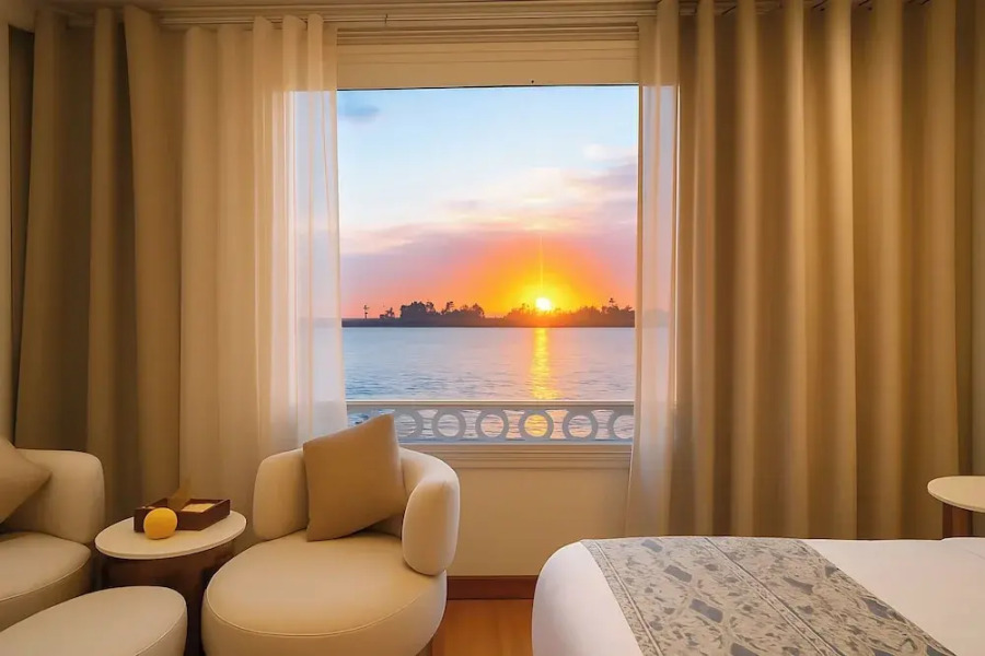 Dahabiya Nile Cruise every Friday from Aswan 3 nights and every Monday from Luxor 4 nights