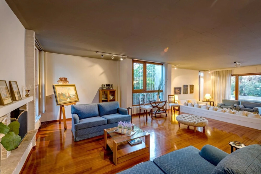 House With 4 Bedrooms in Agios Vasilios, With Wonderful sea View, Enclosed Garden and Wifi