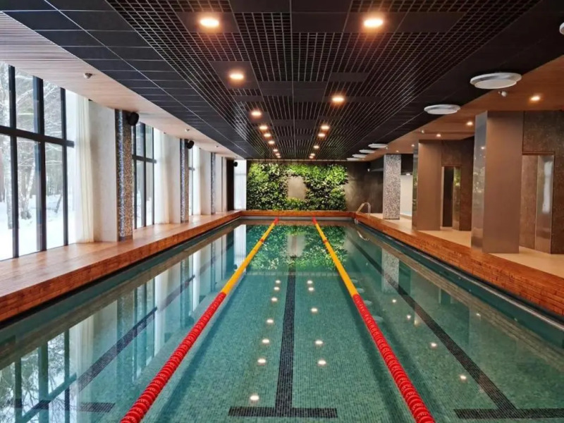 Seaside bungalow Juura at Albatross, Kesterciems with garden, spa and pool