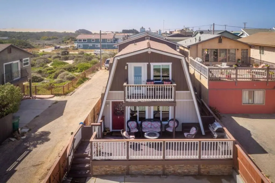 Ocean View Fun Deck Steps To Sandy Beach