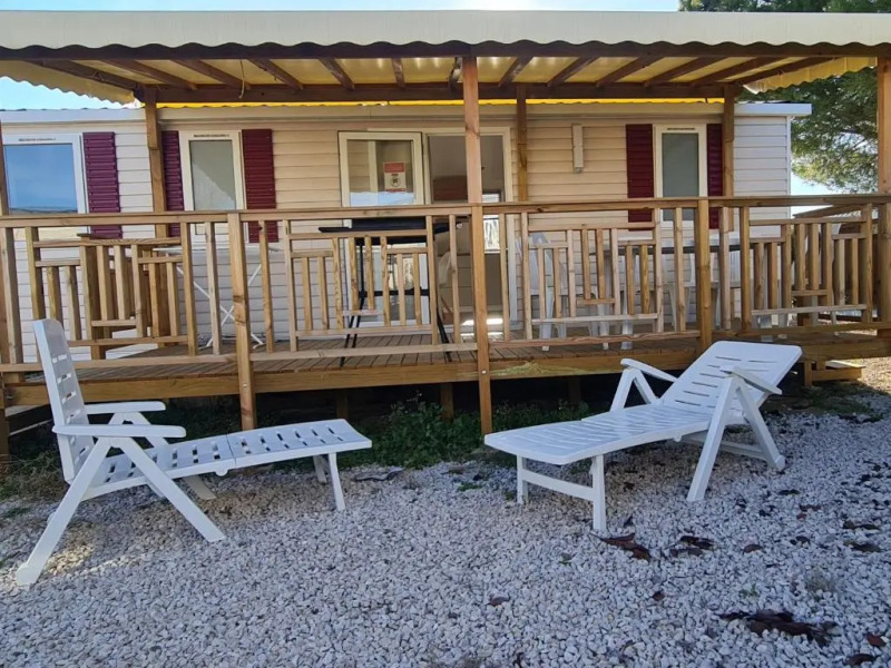 Casita Camping Le Lac des Rêves 8 personnes et climatisé