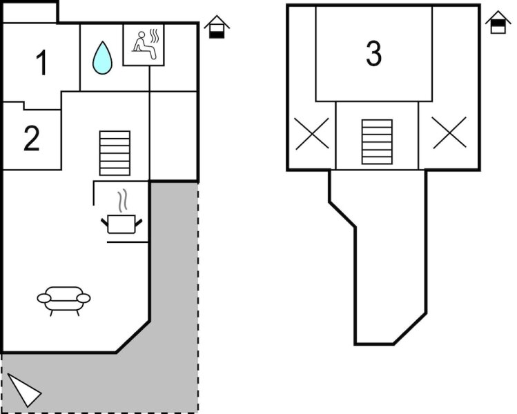 Amazing Home in Edland With 3 Bedrooms, Sauna and Wifi