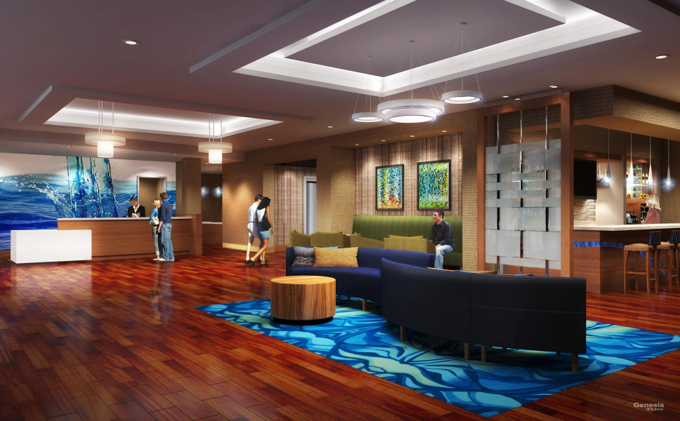 SpringHill Suites Orlando at FLAMINGO CROSSINGS® Town Center/Western Entrance
